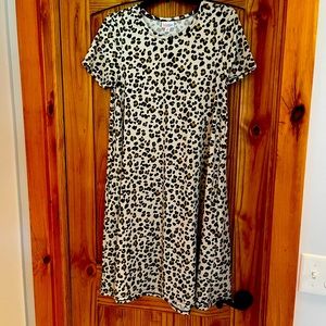Lularoe Leopard Print Dress